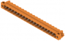 Stiftleiste, 19-polig, RM 5.08 mm, abgewinkelt, orange, 1149940000