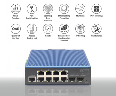 DN-651157 DIGITUS ETHERNET-Switches Bild 3