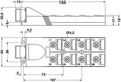 1692718 Phoenix Contact Sensor-Aktor Verteilerboxen Bild 2