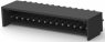 Stiftleiste, 14-polig, RM 2.54 mm, gerade, schwarz, 3-644861-4