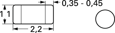 MMU 0102-50 BL0R00 Vishay SMD Widerstände Bild 2