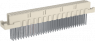 Federleiste, Typ C, 96-polig, a-b-c, RM 2.54 mm, Lötstift, gerade, vergoldet, 284984
