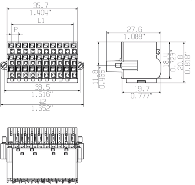 1789110000 Weidmüller PCB Connection Systems Image 2