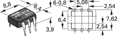 AQV214EJ Panasonic PhotoMOS Relays Image 2