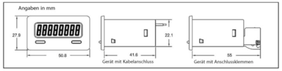 CUB7TCS0 Red Lion Betriebsstundenzähler Bild 1