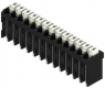 Leiterplattenklemme, 13-polig, RM 3.5 mm, 0,13-1,5 mm², 12 A, Federklemmanschluss, schwarz, 1870750000