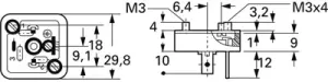 932967100 Hirschmann Automation and Control DIN Valve Connectors