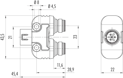 79 9179 000 03 binder Sensor-Aktor Adapter Bild 2