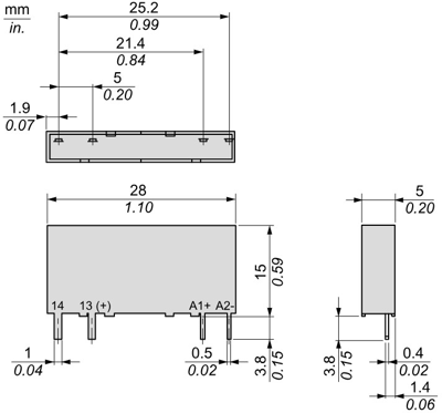 SSL1A12BDR Schneider Electric Solid State Relays Image 2