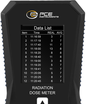 PCE-RDM 10 PCE Instruments Luxmeter, Schallpegelmesser, Magnetfeldtester Bild 2