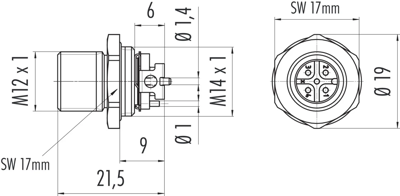 99 3441 401 05 binder Sensor-Actuator Connectors Image 2