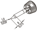 0142PDLF10/SB Ersa Lötspitzen, Entlötspitzen und Heißluftdüsen Bild 2