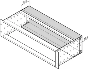 34561-750 SCHROFF Gehäusezubehör