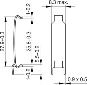 B65888A2002X000 TDK (EPCOS) Zubehör für Induktivitäten