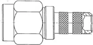 901-10170 Amphenol RF Koaxialsteckverbinder