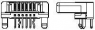 Buchsenleiste, 6-polig, RM 1.25 mm, abgewinkelt, weiß, 917360-6