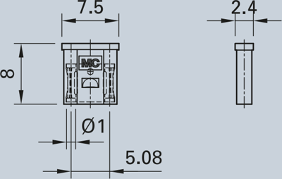 24.0054-24 Stäubli Electrical Connectors Kurzschlussstecker Bild 2