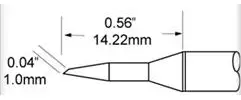 SCP-BVL10 METCAL Lötspitzen, Entlötspitzen und Heißluftdüsen Bild 3