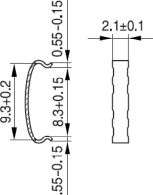 B65806J2204X000 TDK (EPCOS) Accessories for Inductors Image 3