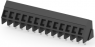 Leiterplattenklemme, 13-polig, RM 5.08 mm, 0,05-3 mm², 17.5 A, Käfigklemme, schwarz, 1-1546074-3