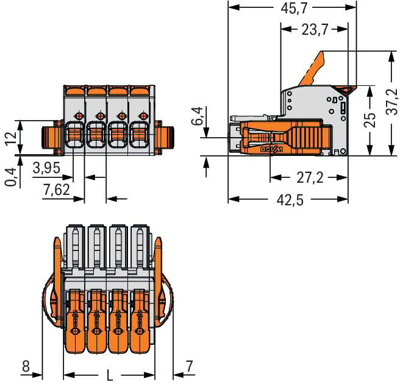 831-1108/038-000 WAGO Connecting Blocks Image 5