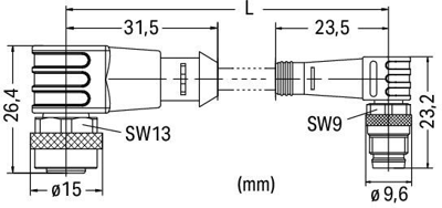 756-5504/030-010 WAGO Sensor-Aktor Kabel Bild 2