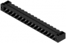 Stiftleiste, 16-polig, RM 5.08 mm, abgewinkelt, schwarz, 1150240000