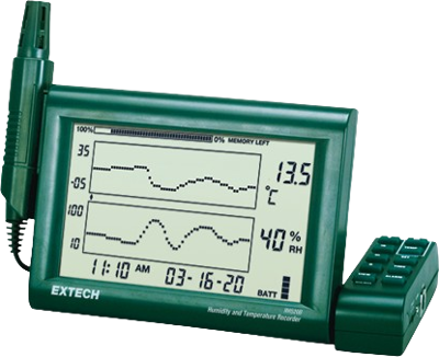 RH520B-NIST Extech Thermometer, Anzeigegeräte