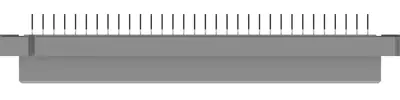 5535032-4 AMP DIN Messerleisten, DIN Federleisten Bild 4