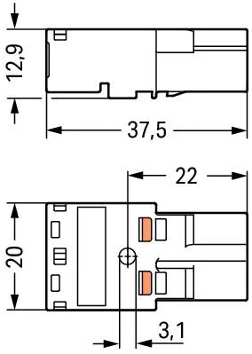 770-212 WAGO Gerätesteckverbinder Bild 2