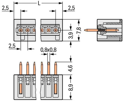 733-342 WAGO PCB Connection Systems Image 2