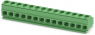 Leiterplattenklemme, 14-polig, RM 5 mm, 0,2-1,5 mm², 10 A, Schraubanschluss, grün, 1755855