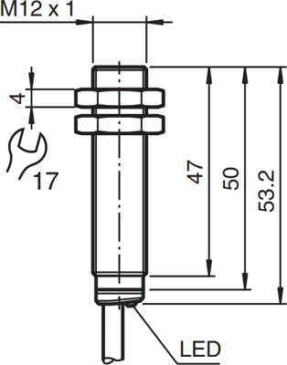 NXB4-12GM50--E2 PEPPERL+FUCHS Näherungsschalter, Reedschalter Bild 2