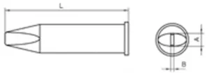 XHT D Weller Soldering tips, desoldering tips and hot air nozzles