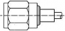 OSMM Stecker 50 Ω, 0.047 Semi-Rigid, Lötanschluss, gerade, 1058955-1