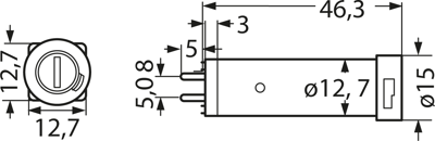 81100000005 Littelfuse Sicherungshalter Bild 2