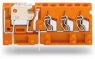Leiterplattenklemme, 1-polig, RM 5.08 mm, 0,08-2,5 mm², 16 A, Käfigklemme, orange, 742-158
