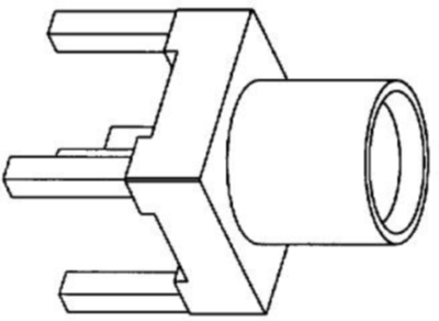 919-124J-71P Amphenol RF Koaxialsteckverbinder