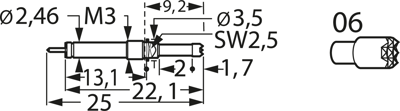 F88706B200G150 Feinmetall Prüfstifte Bild 3