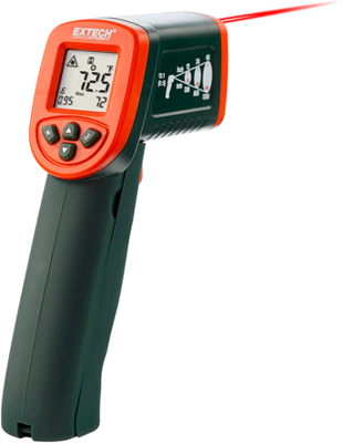 IR267 Extech Thermometer, Anzeigegeräte