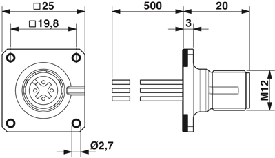 1425584 Phoenix Contact Sensor-Aktor Kabel Bild 2