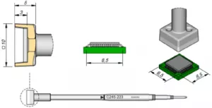 C245223 JBC Soldering tips, desoldering tips and hot air nozzles