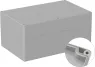 5U340100 BOX4U General Purpose Enclosures