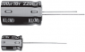 Elektrolytkondensator, 15 µF, 16 V (DC), ±20 %, radial, RM 3 mm, Ø 5 mm