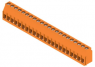 Leiterplattenklemme, 22-polig, RM 5.08 mm, 0,08-6,0 mm², 20 A, Zugbügel, orange, 1002030000