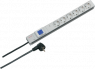 Steckdosenleiste, SCHUKO/UTE, mit Multimeter-Anzeige, 6 x SCHUKO/UTE Steckdoseneinsätze