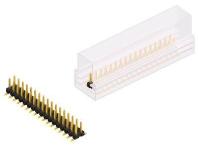 SLLP6SMD05134GSM Fischer Elektronik PCB Connection Systems