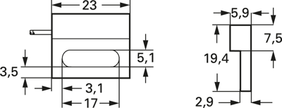 MK05-1A66B-500W Standex Electronics Näherungsschalter, Reedschalter Bild 2