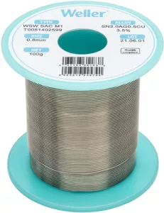 WSW SAC M1 0,8MM 100G Weller Solder Wires