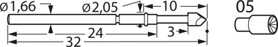 F77205B200G300 Feinmetall Prüfstifte Bild 3